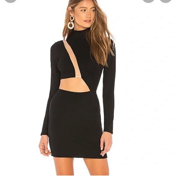 Revolve h:ours Malena Cut Out Bodycon Mini Dress, size XS - Picture 12 of 12